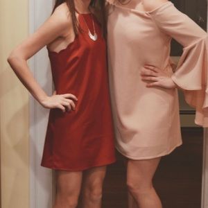 Girl’s Red Lulus Short Dress